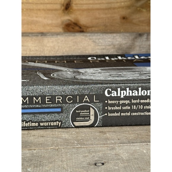 Calphalon Classic 1388 8 In. Omelet Frying Pan Skillet Stainless Steel - Picture 10 of 16